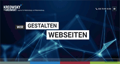Desktop Screenshot of kreowsky.de